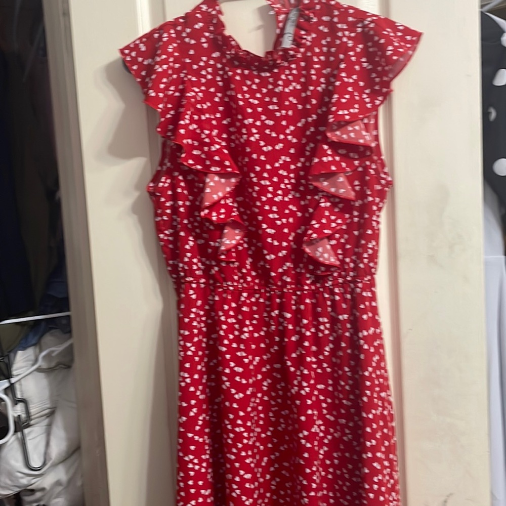 Beautiful dress with hearts